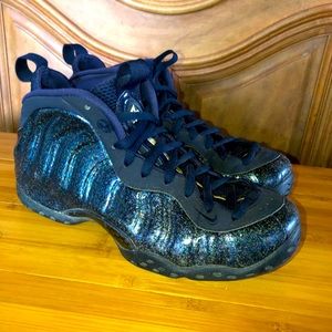 Nike Foamposite Obsidian Glitter